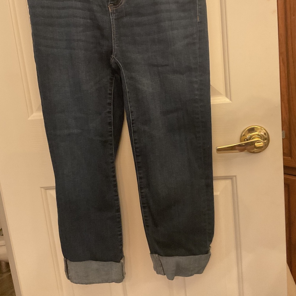 Liverpool Los Angeles cropped Jeans-cuffed Medium blue 6P